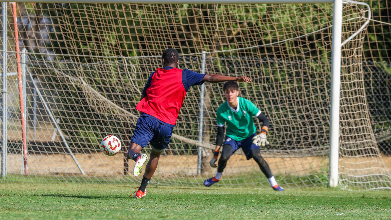 Safaricom Chapa Dimba All-Star vs SD Huesca match. PHOTO/COURTESY